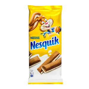 Шоколад Nesquik Nestle 100гр с молочной начинкой