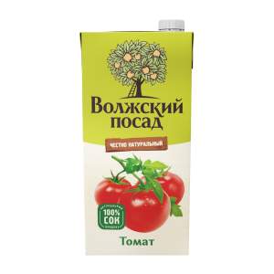 Сок Волжский посад томатный 2л