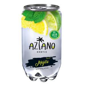 Напиток безалкогольный газированный Aziano Mojito 0,35л