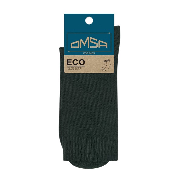 Носки мужские Eco гладь Omsa verde foresta / 42-44