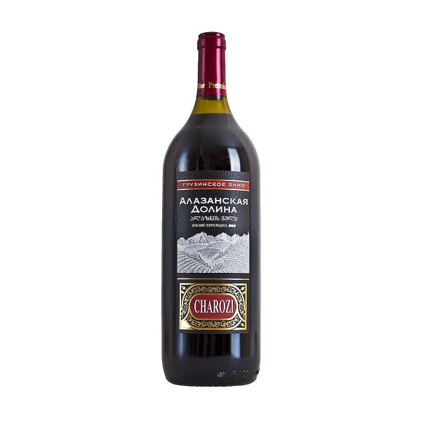 Вино Charozi Алазанская долина красное полусладкое 11% 1,5л