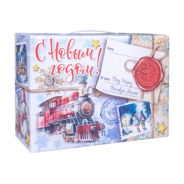 Новогодний подарок Снежная посылка Подарки Макси 800г