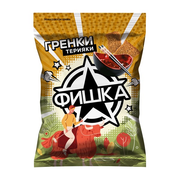 Гренки Фишка терияки 60г