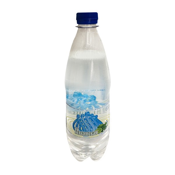 Вода питьевая газированная артезианская ароматизированная Ивкинская 0,5л мята/лайм