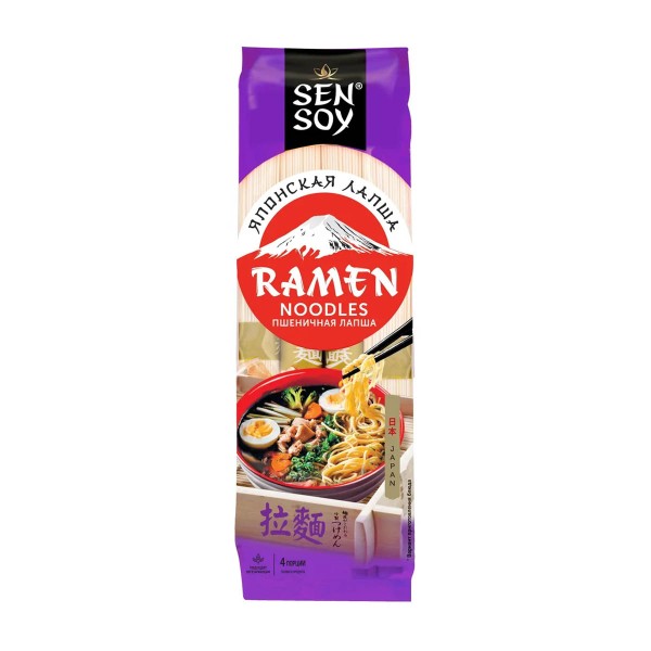 Лапша пшеничная Ramen Sen Soy 300г