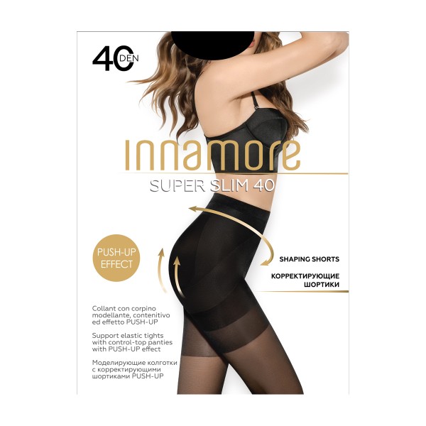 Колготки Super Slim Innamore 40den nero 3