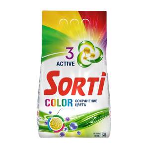 Порошок стиральный Sorti Color 3кг