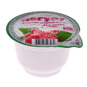 Йогурт фруктово-ягодный 2,5% 200гр Шексниский маслозавод БЗМЖ