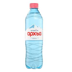 Вода питьевая минеральная газированная Легенда гор Архыз 0,5л