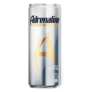 Энергетический напиток Adrenaline zero маракуйя без сахара 0,25л