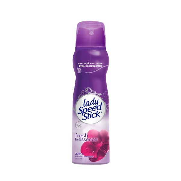 Дезодорант женский антиперспирант спрей Lady Speed Stick Fresh & Essence Черная Орхидея 150 мл