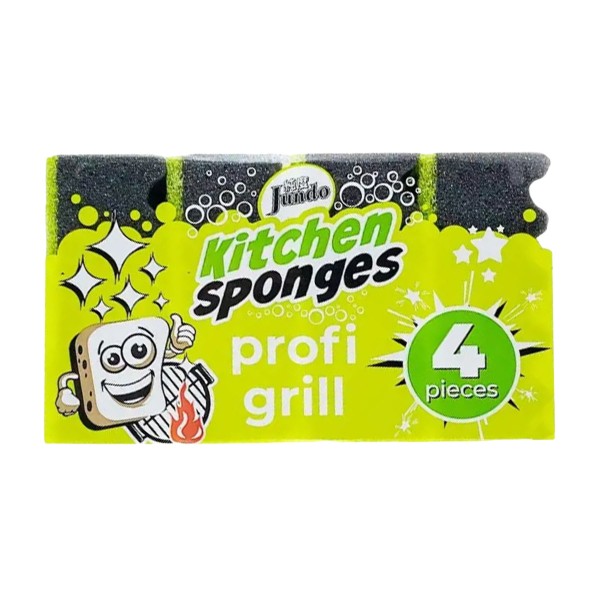 Губка для посуды Jundo Kitchen Sponges Profi Grill 4шт