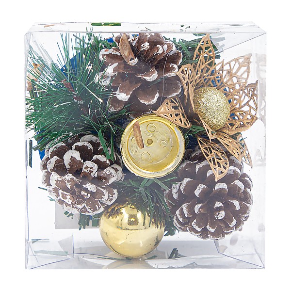 Подсвечник Шишки 9см