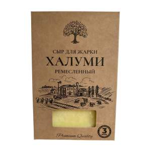 Сыр Халуми ремесленный для жарки 40% Шенкурский молочный завод БЗМЖ