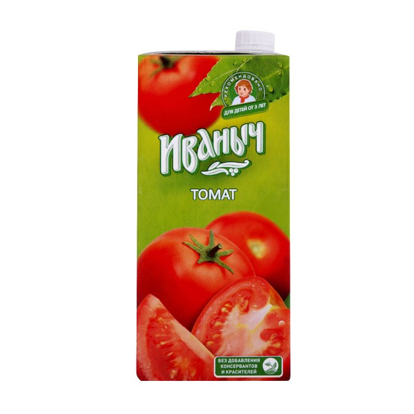 Сок Иваныч томатный 0,95л