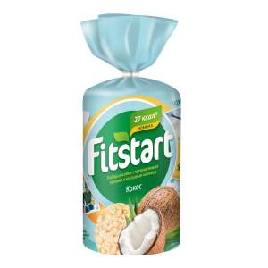 Хлебцы рисовые Fitstart Кокос 100г
