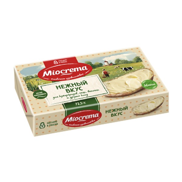 Крем на растительных маслах Miocrema 72,5% 180г