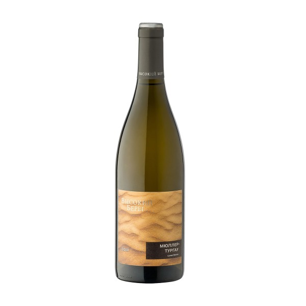 Вино белое сухое Высокий берег Мюллер-Тургау 11,5-12% 0,75л