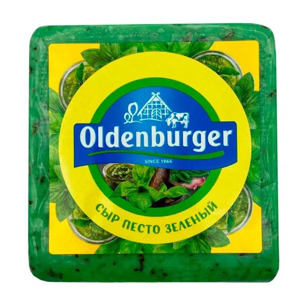 Сыр Песто зеленый 45% Oldenburger БЗМЖ