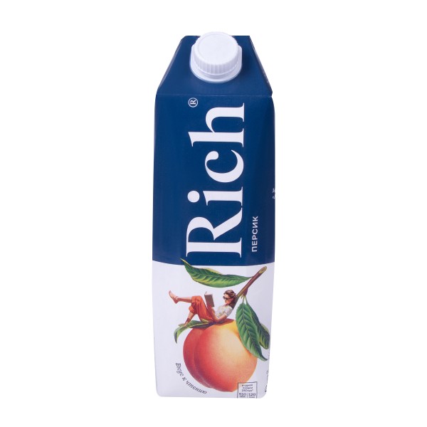 Нектар Rich персик 1л