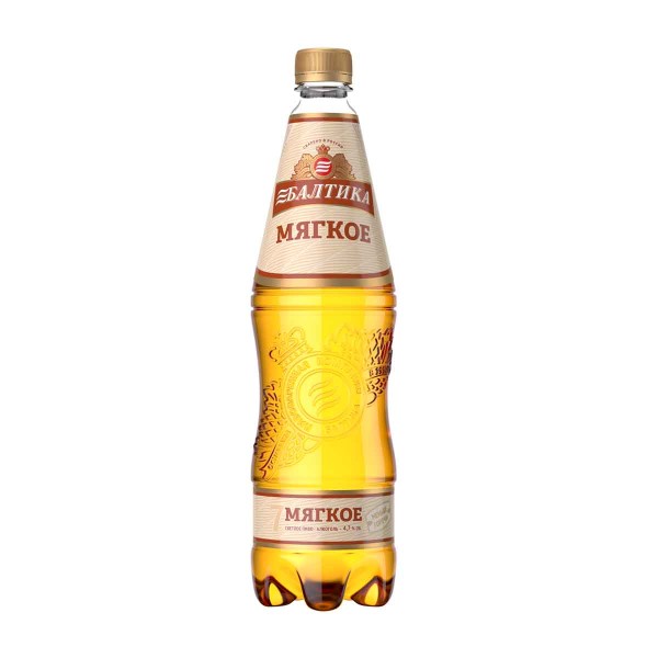 Пиво Балтика №7 Мягкое 4,7% 0,95л