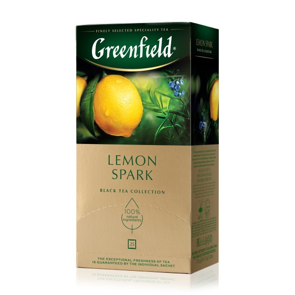Чай черный Greenfield Lemon Spark 25пак