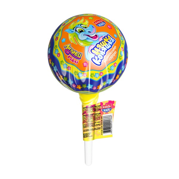 Карамель на палочке Лизунец Няшка Коняшка maxi в наборе с подарком Канди Клаб 112г