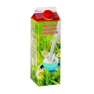 Молоко цельное отборное 3,4-4% Вологодский МК 970мл БЗМЖ