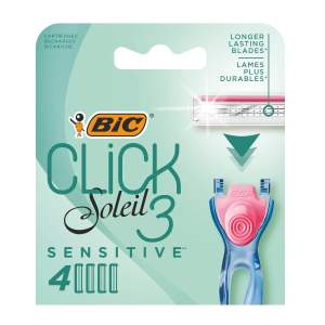 Кассеты Bic Click 3 Soleil Sensitive 4штуки