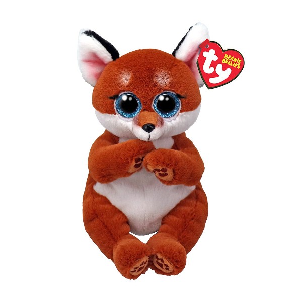 Игрушка мягкая лисенок Ася 15см TY
