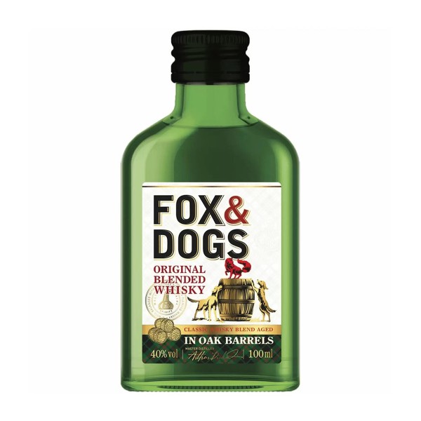 Виски Fox& Dogs Original Россия 0,1л 40%