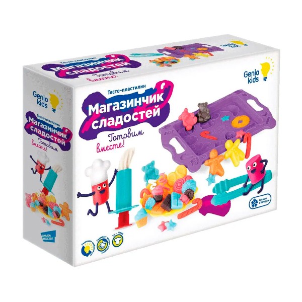 Набор для лепки Магазинчик сладостей Genio Kids