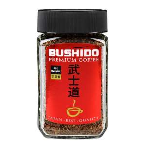 Кофе растворимый Bushido Red katana 100гр