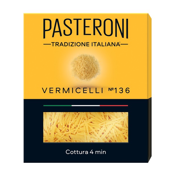 Макароны Vermicelli №136 Pasteroni 400г