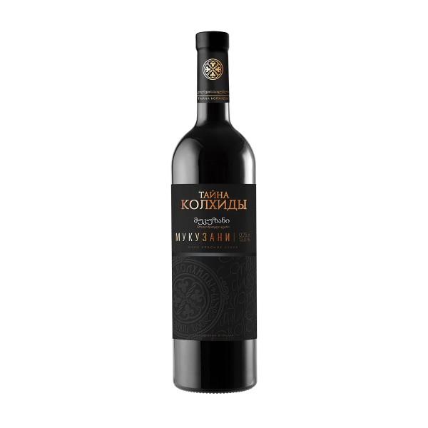 Вино красное сухое Тайна Колхиды Мукузани 11-13% 0,75л