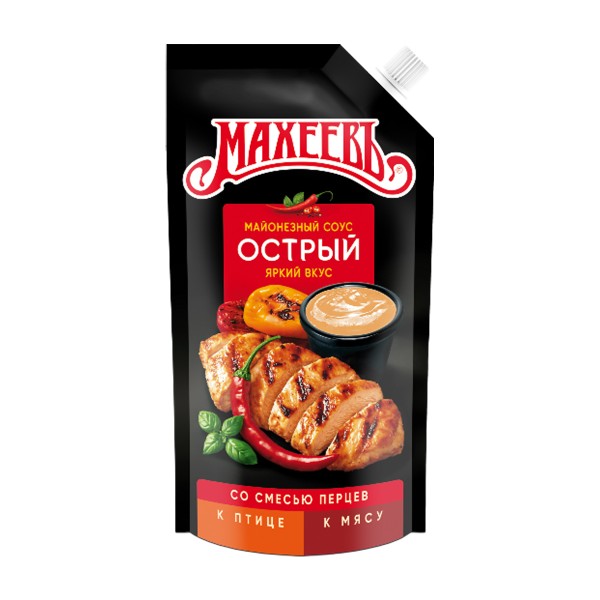 Соус майонезный Махеевъ острый 200г