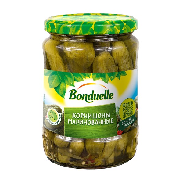 Корнишоны маринованные Bonduelle 540г