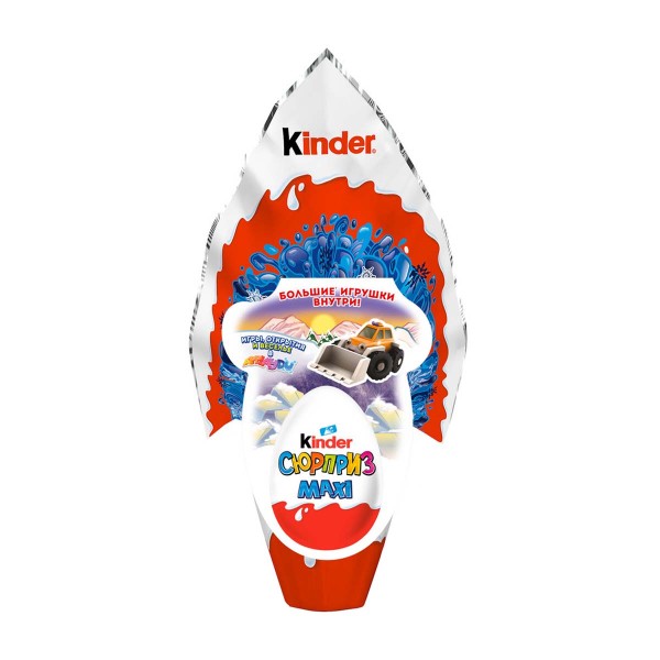 Яйцо шоколадное Kinder Сюрприз Maxi 150г