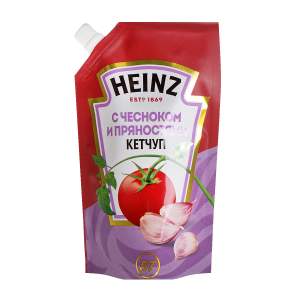 Кетчуп Heinz с чесноком и пряностями 320г