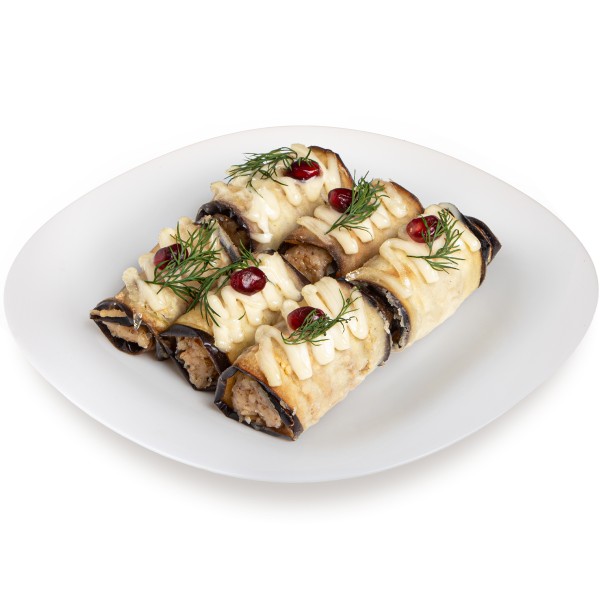 Рулетики из баклажанов с сыром и грецким орехом по-грузински производство Макси