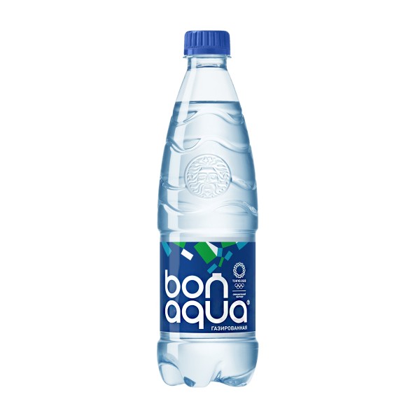 Вода питьевая Бонааква газированная Мултон 0,5л