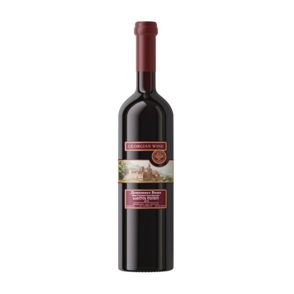 Вино Домашнее вино красное сухое 10,5-12% 0,7л