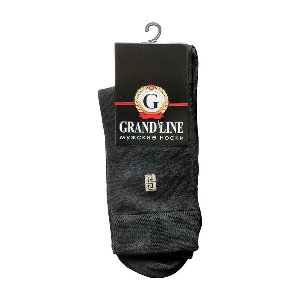 Носки мужские Grand Line черный р.25