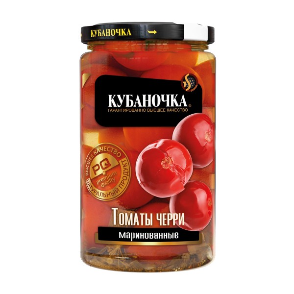 Томаты Кубаночка Черри маринованные 360г