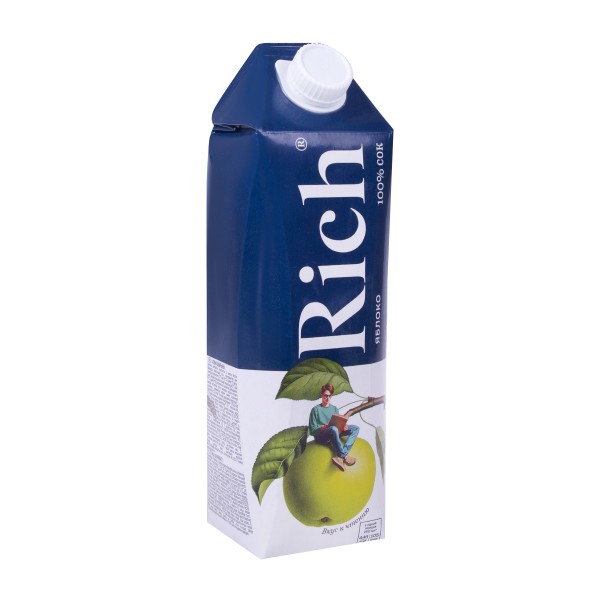 Сок Rich яблоко 1л