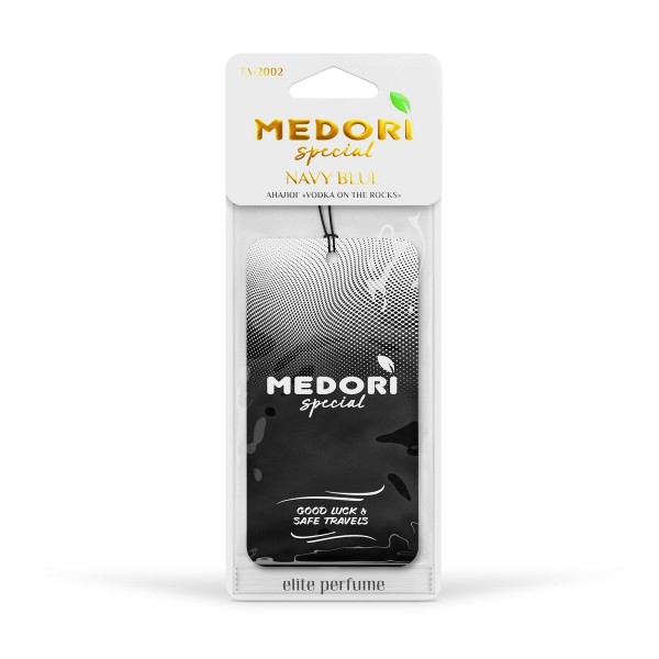 Ароматизатор подвесной Medori парфюм картонка 7,5г navy blue