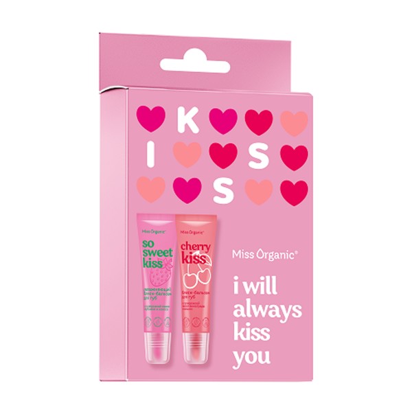 Набор подарочный Miss organic №171 All you need is kiss: бальзам для губ 2 шт