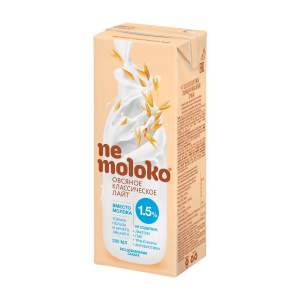Напиток Nemoloko овсяный классический лайт 1,5% 200мл