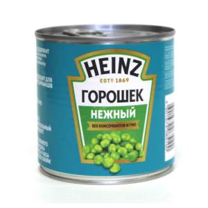 Горошек зеленый Нежный Heinz 400г