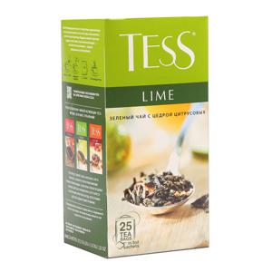 Чай зеленый Tess Lime 25пак